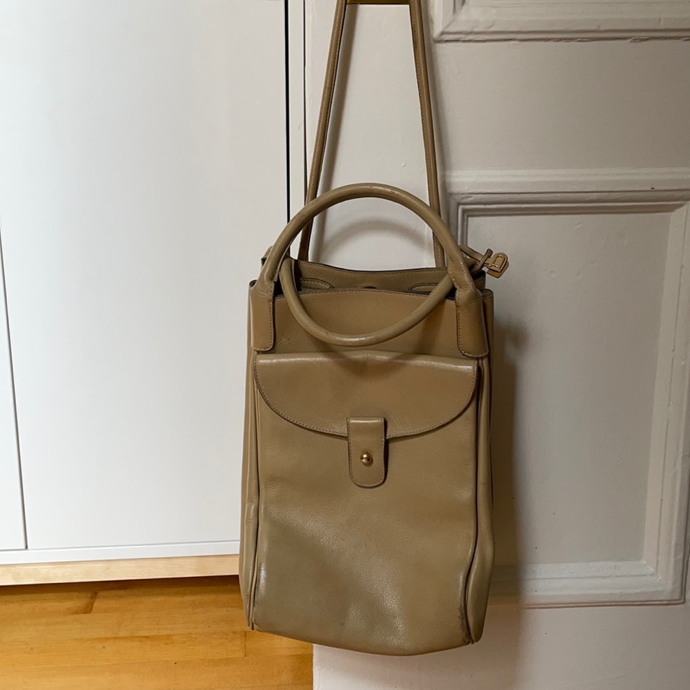 Authentic vintage Delvaux leather bag
